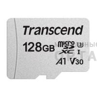 Карта памяти 128 Гб MicroSD Transcend 300S UHS-I U1 без адаптера Карта памяти 128 Гб MicroSD Transcend 300S UHS-I U1 без адаптера
