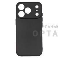Чехол Soft-touch Black силиконовый в техпаке, для iPhone 14 Pro Max