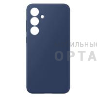 Чехол силикон COVER, бархатная подкладка в упаковке, Redmi Note 15 Pro 4G, синий
