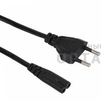 Кабель для аудио-видео техники IEC-320-C7, 2-pin 1,8m ,черный, iOpen<ACE023-1.8M> (1/120) Кабель для аудио-видео техники IEC-320-C7, 2-pin 1,8m ,черный, iOpen<ACE023-1.8M> (1/120)