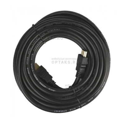 Кабель Smartbuy HDMI to HDMI ver.1.4b  A-M/A-M, 2 фильтра, 2,0 м, в пакете (1/75)