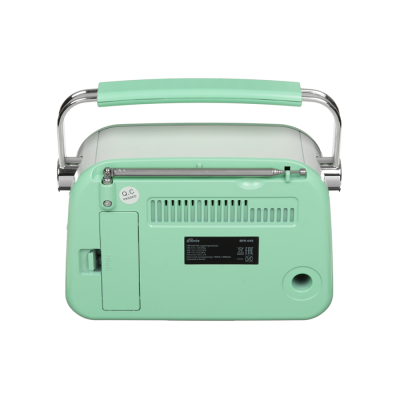 Радиоприёмник RITMIX RPR-045 MINT, Bluetooth v.5.3, FM/AM/SW, USB, micro SD, кабель Type-C - USB (1/16)