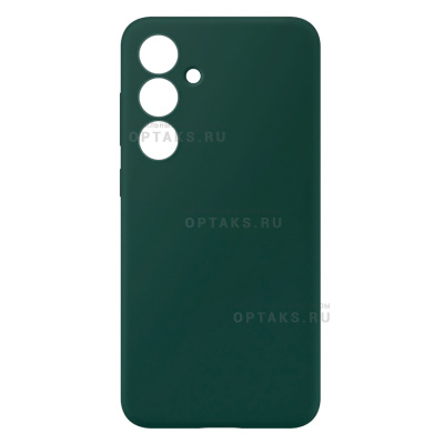 Чехол силикон COVER, бархатная подкладка в упаковке, Redmi Note 15 4G, зеленый