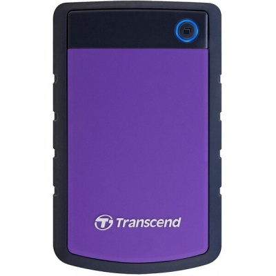 Жесткий диск HDD Transcend  1 TB  H3, фиолетовый, 2.5", USB 3.0