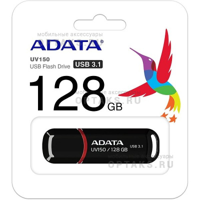 Флешка USB3.0 128 Гб A-Data  UV150  чёрный